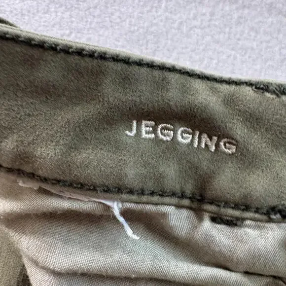 American Eagle Jegging 360 Super Stretch 35x28 Olive Skinny Jeans Womens 8 - Picture 5 of 10